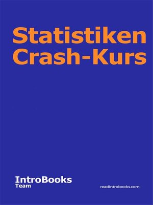 cover image of Statistiken Crash-Kurs